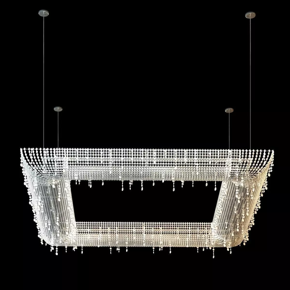 Nella Vetrina Koi Crystal Chandelier 3D model