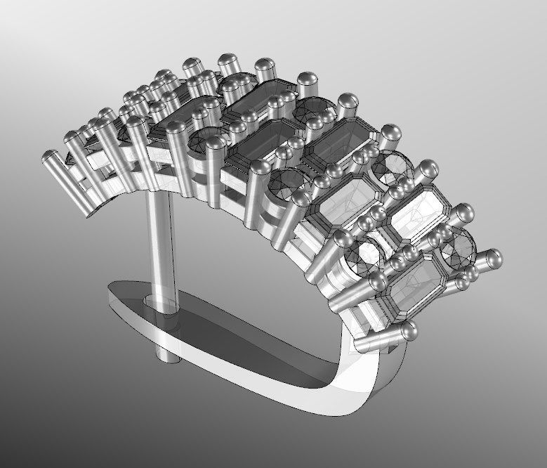 Earrings 29 3D print model_13