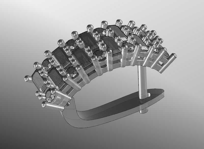 Earrings 29 3D print model_12