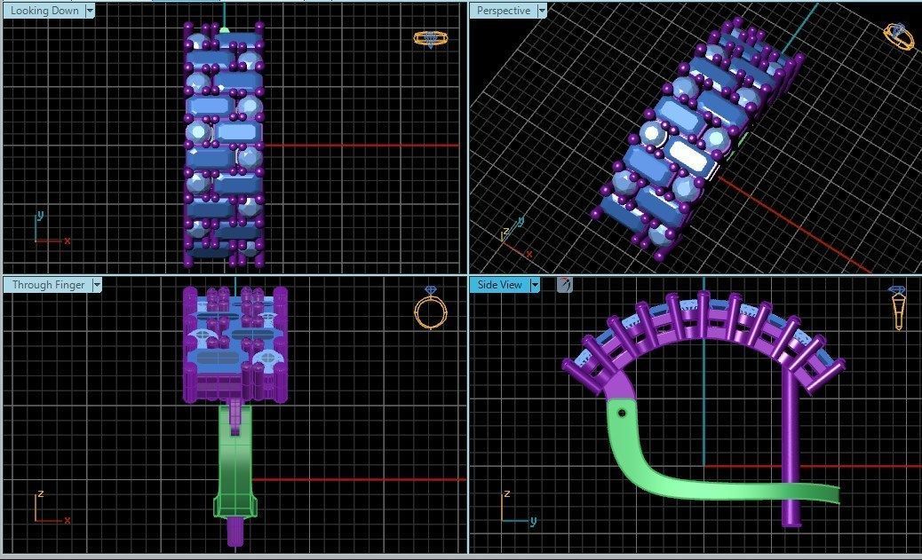 Earrings 29 3D print model_3