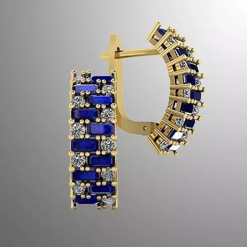 Earrings 29 3D print model_0