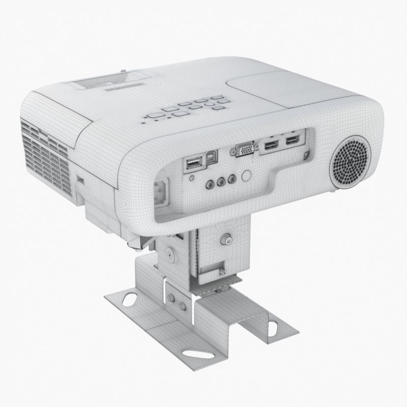 Epson EH-TW650 3D model_11
