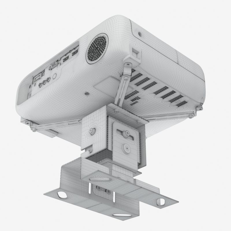 Epson EH-TW650 3D model_12