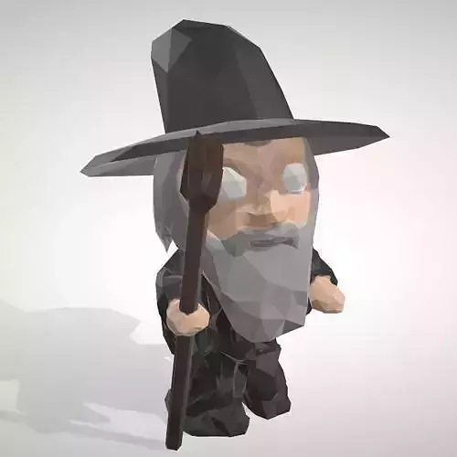 Gandalf - LowpolyPOP Figurine