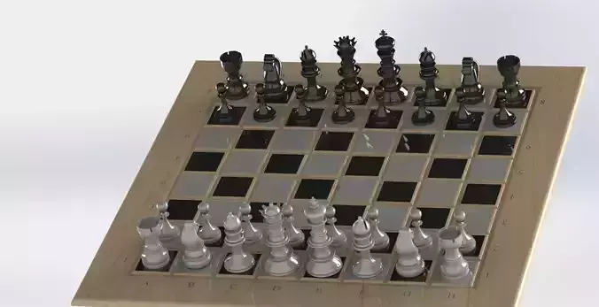 3D Assembly chess