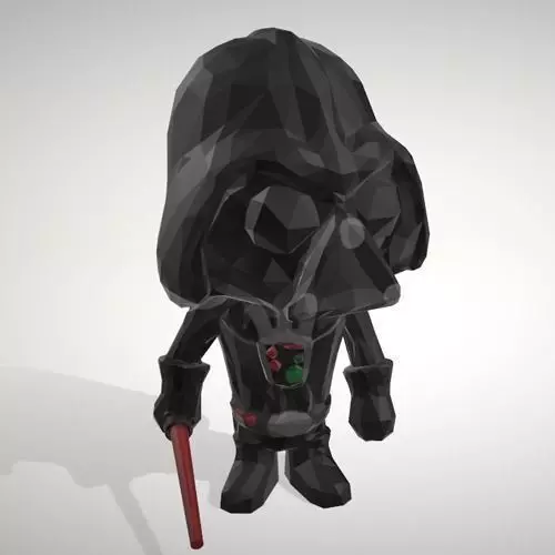 Darth Vader - LowpolyPOP Figurine Free 3D print model