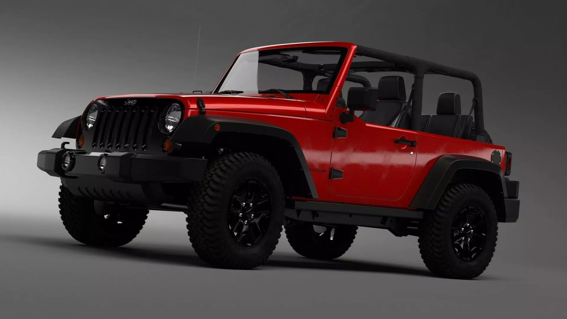 Jeep Wrangler 3D model_0