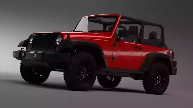 Jeep Wrangler 3D model
