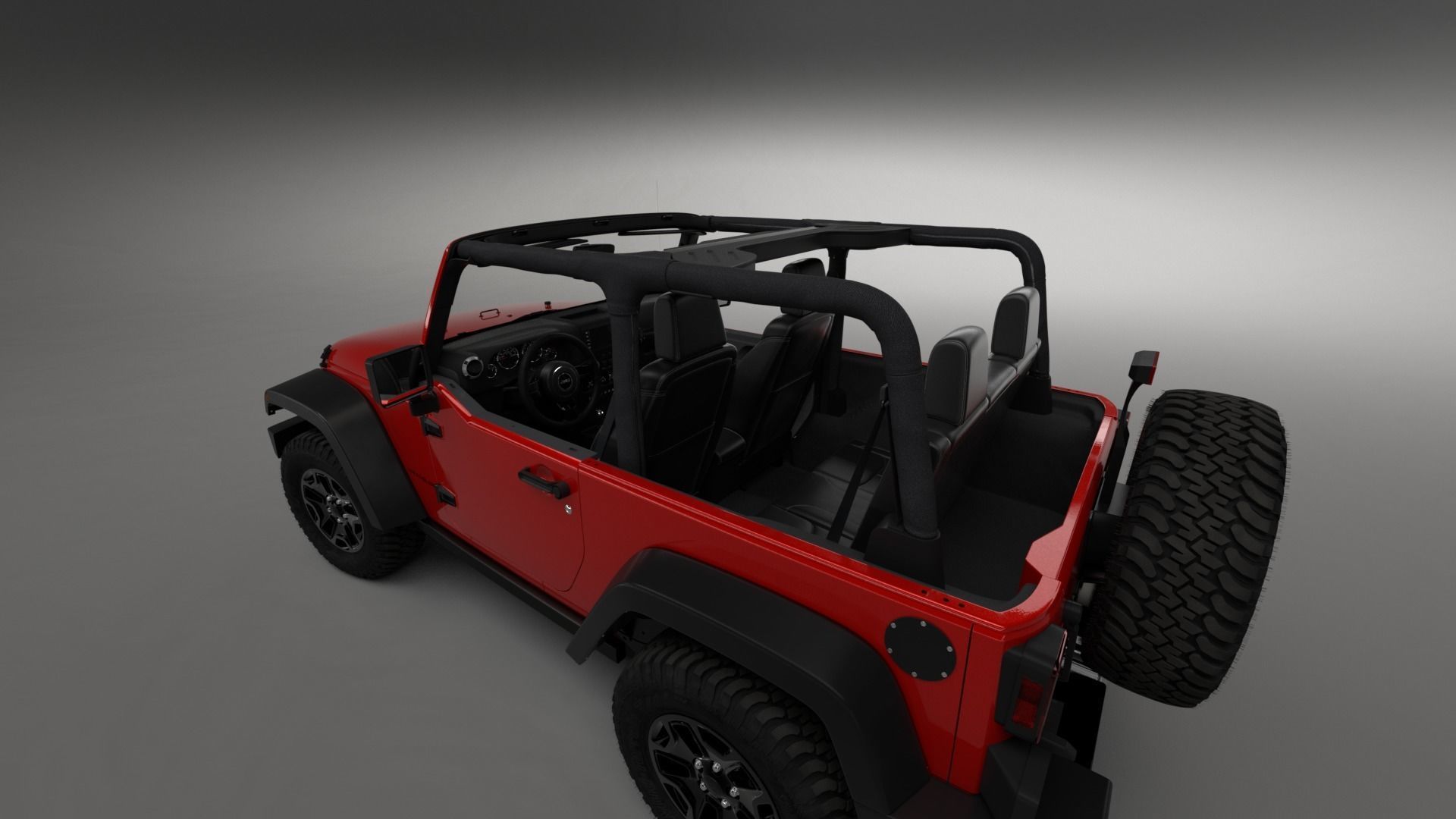 Jeep Wrangler 3D model_5