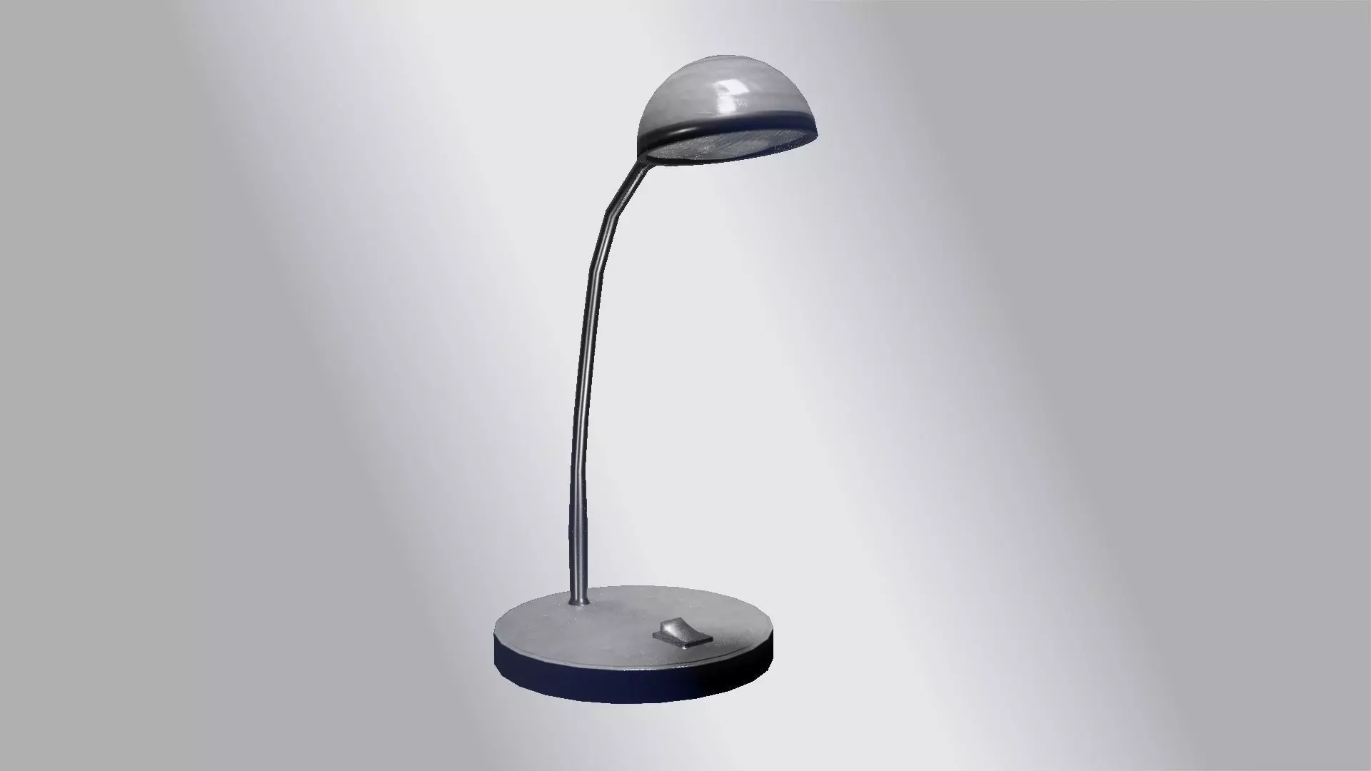 Small Lamp Low-poly 3D model_0