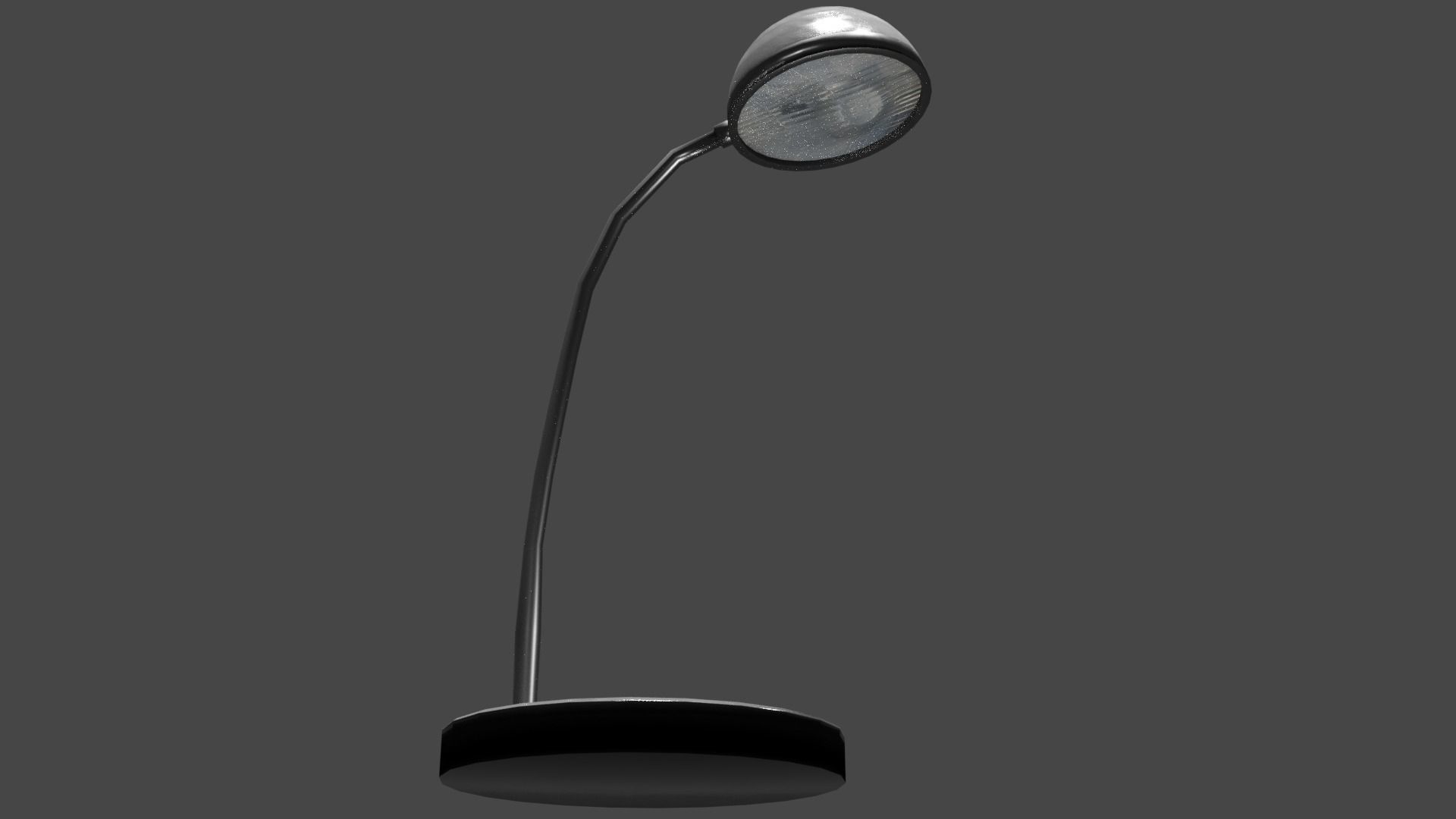 Small Lamp Low-poly 3D model_3