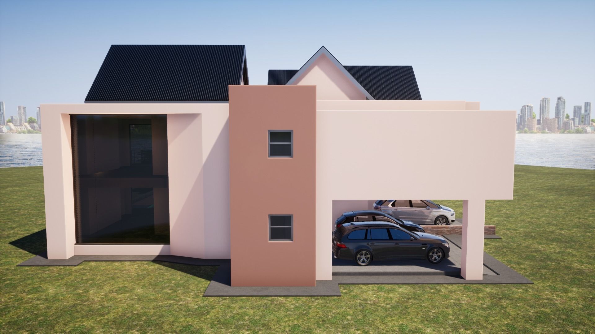 Five Bedroom Mansion 3D model_6