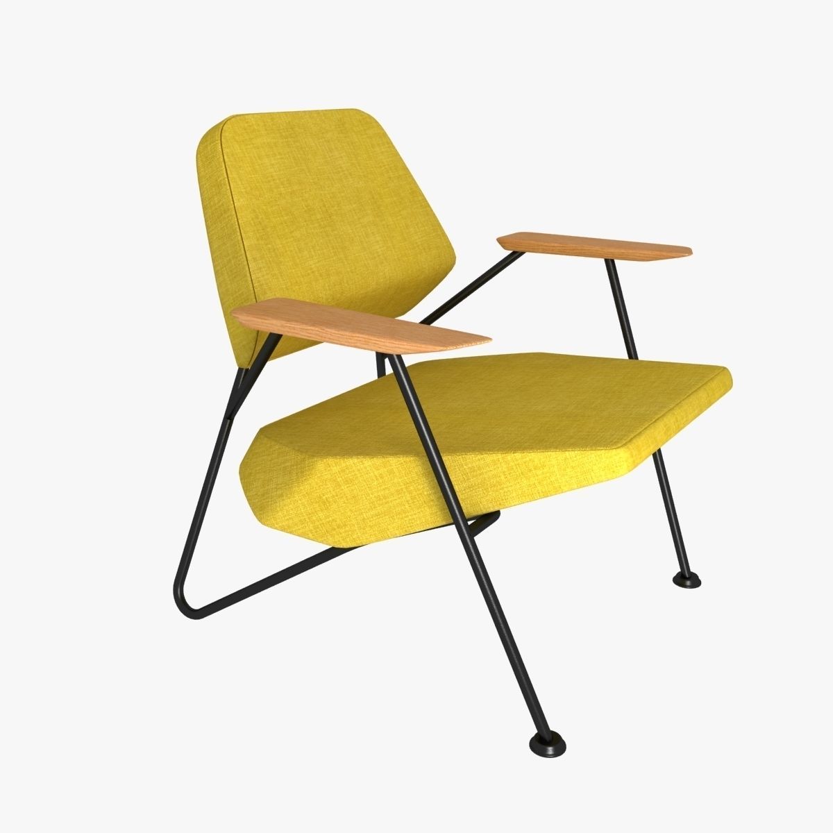 Prostoria Polygon Chair 3D model_4