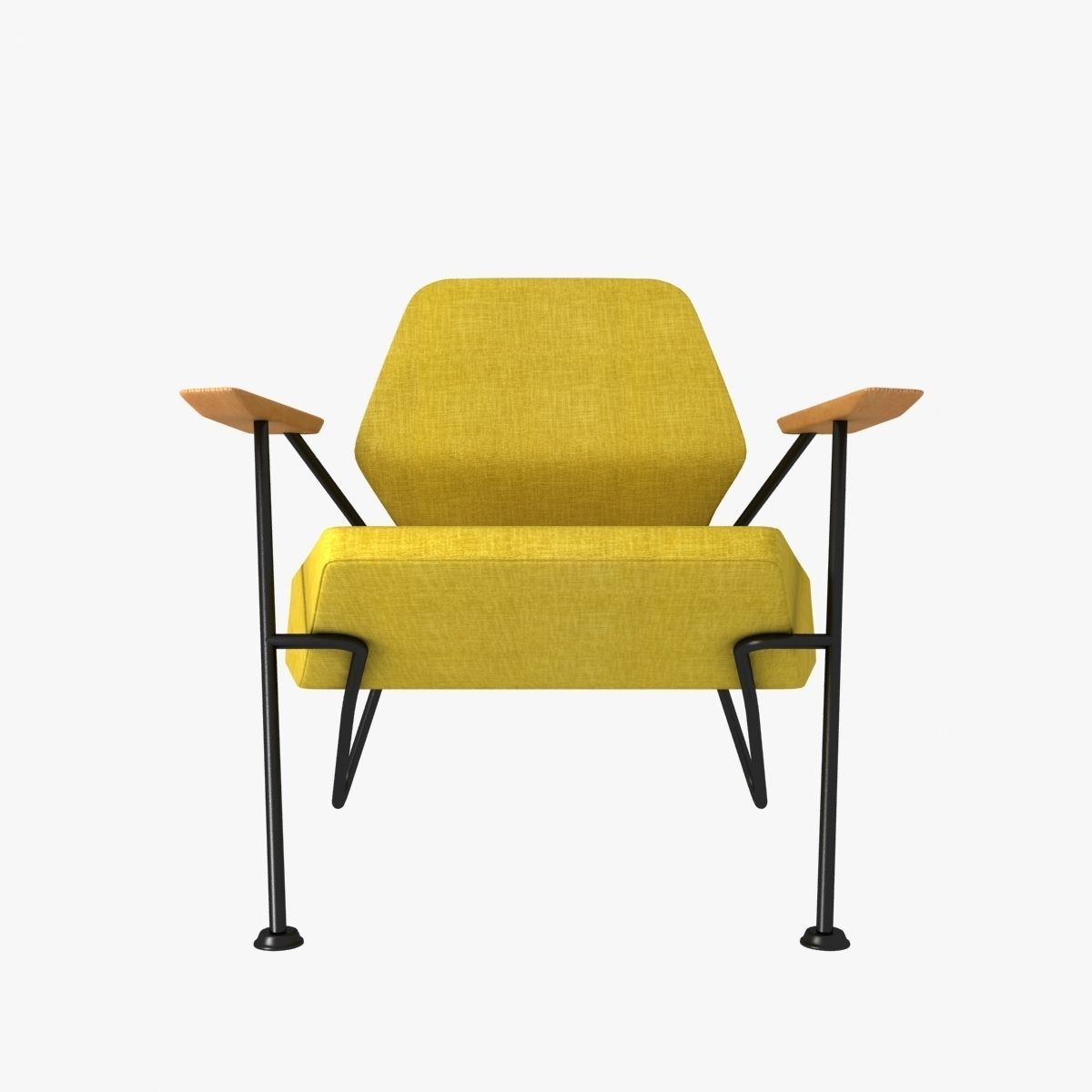 Prostoria Polygon Chair 3D model_3