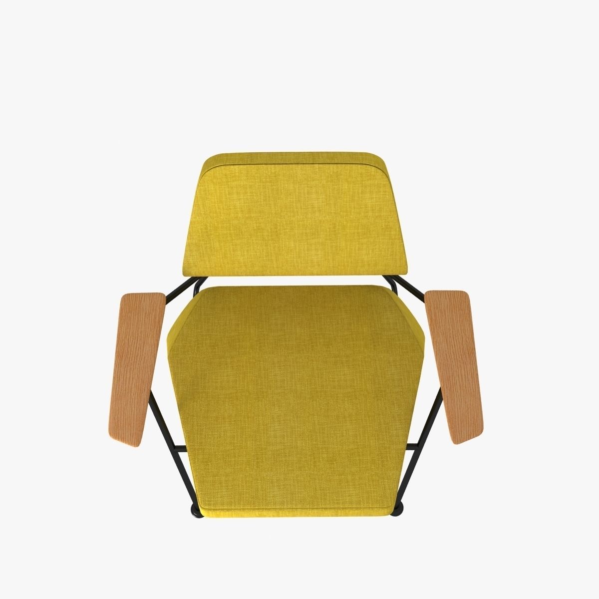 Prostoria Polygon Chair 3D model_5