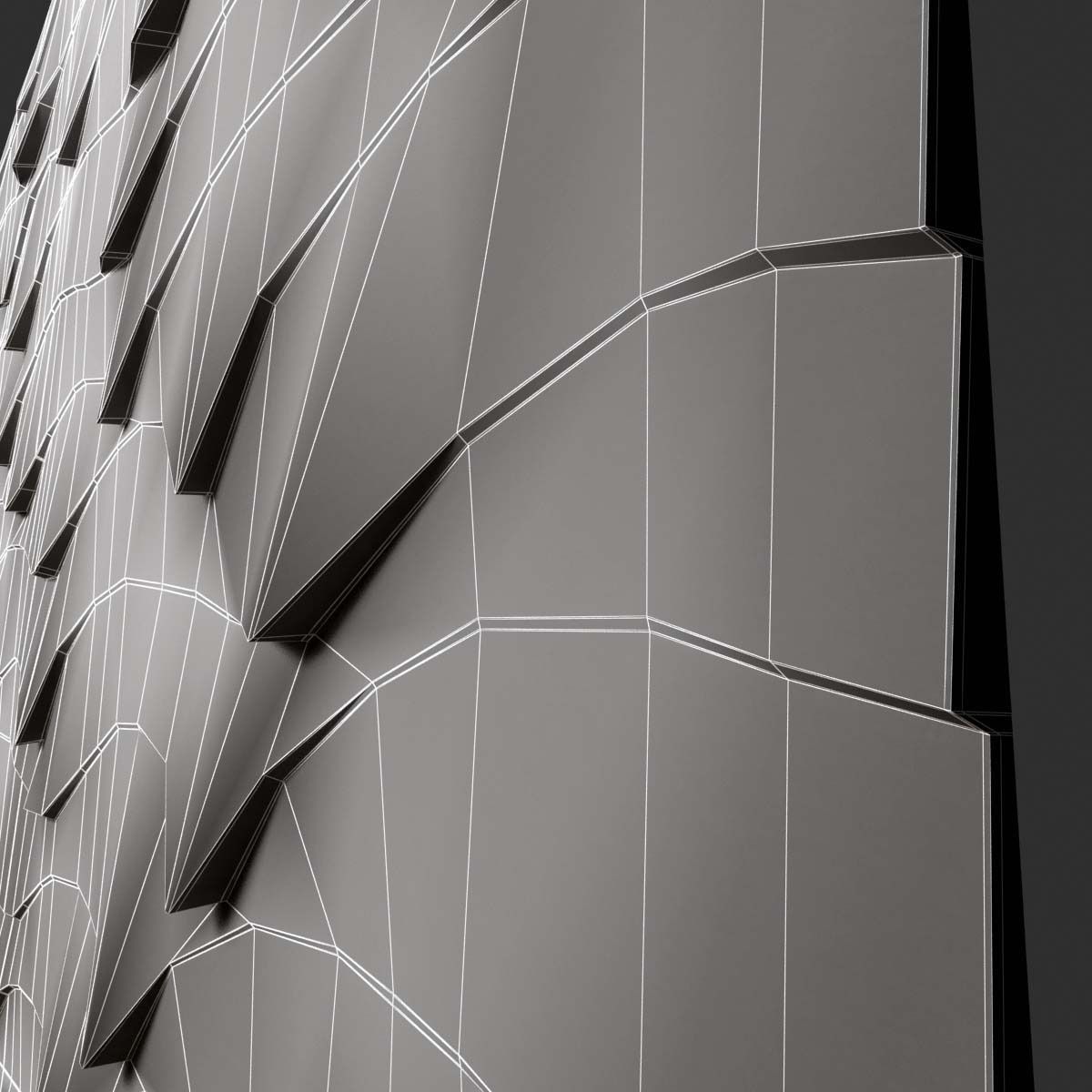 Lithos Design Doge 3D Wall Tiles 3D model_8