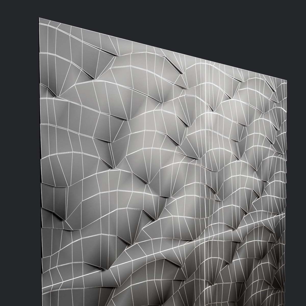 Lithos Design Doge 3D Wall Tiles 3D model_5