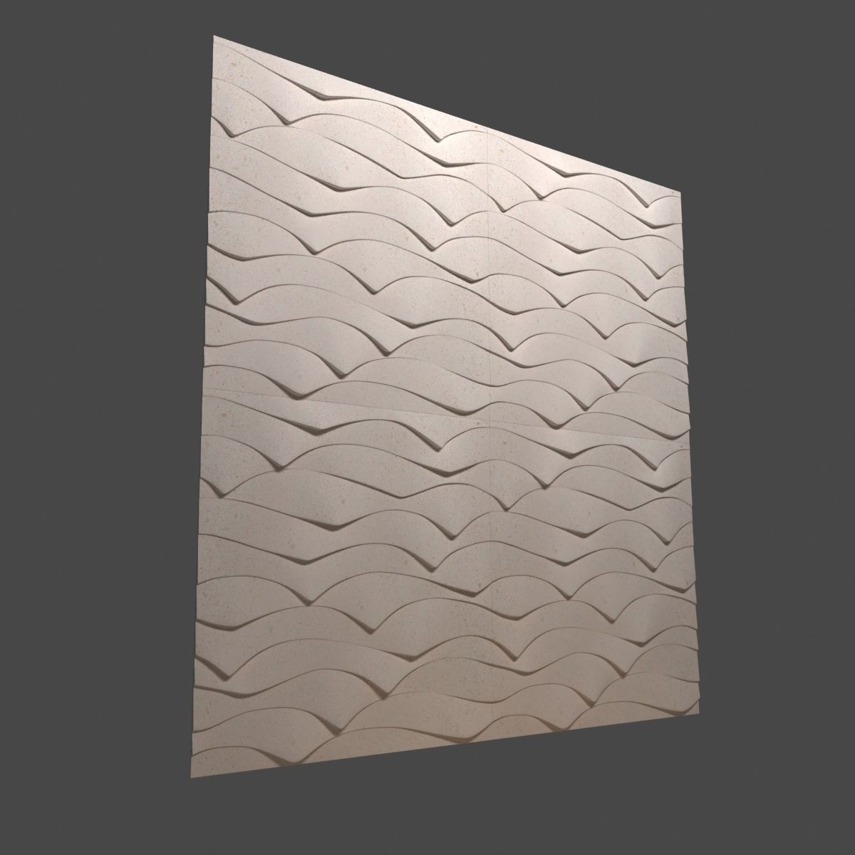 Lithos Design Doge 3D Wall Tiles 3D model_12