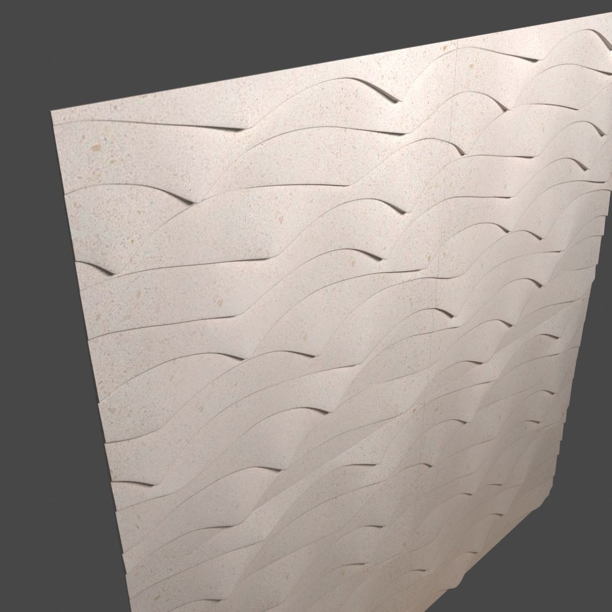 Lithos Design Doge 3D Wall Tiles 3D model_10