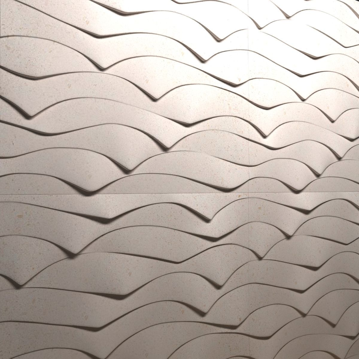 Lithos Design Doge 3D Wall Tiles 3D model_4