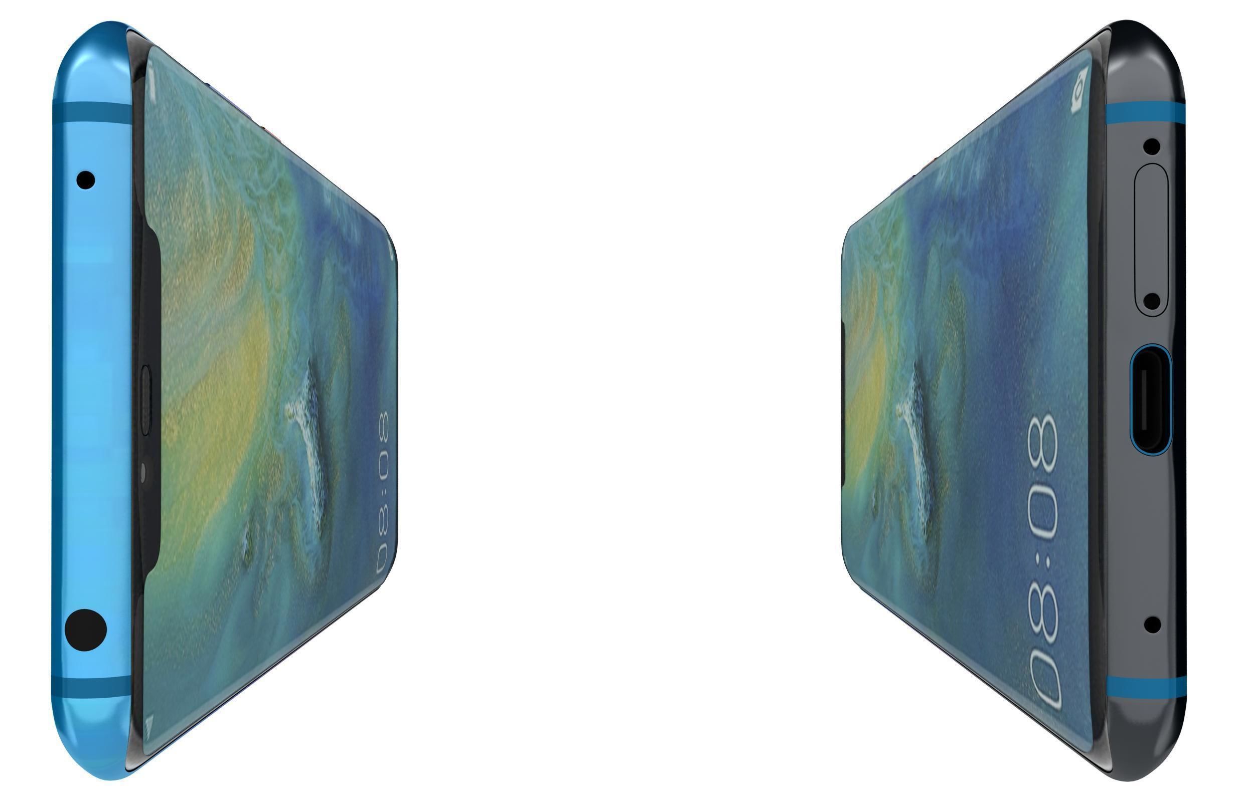 Huawei Mate 20 Pro Twilight 3D model_2