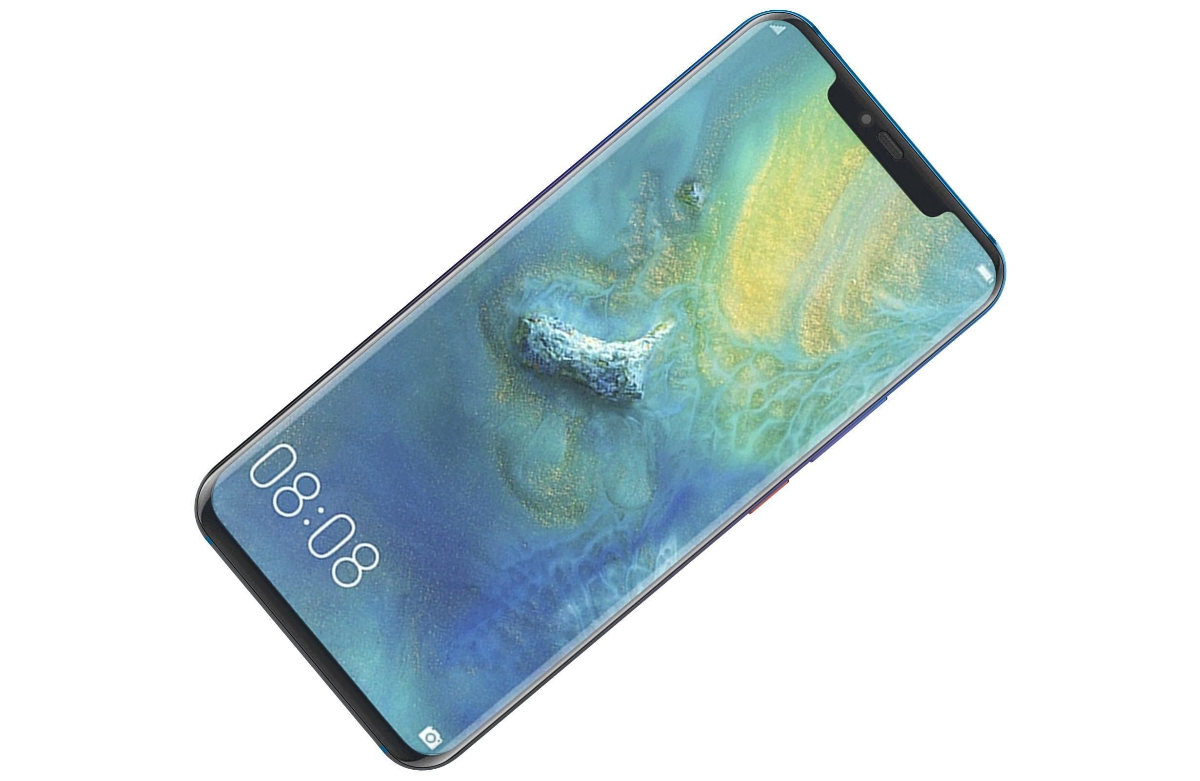 Huawei Mate 20 Pro Twilight 3D model_4