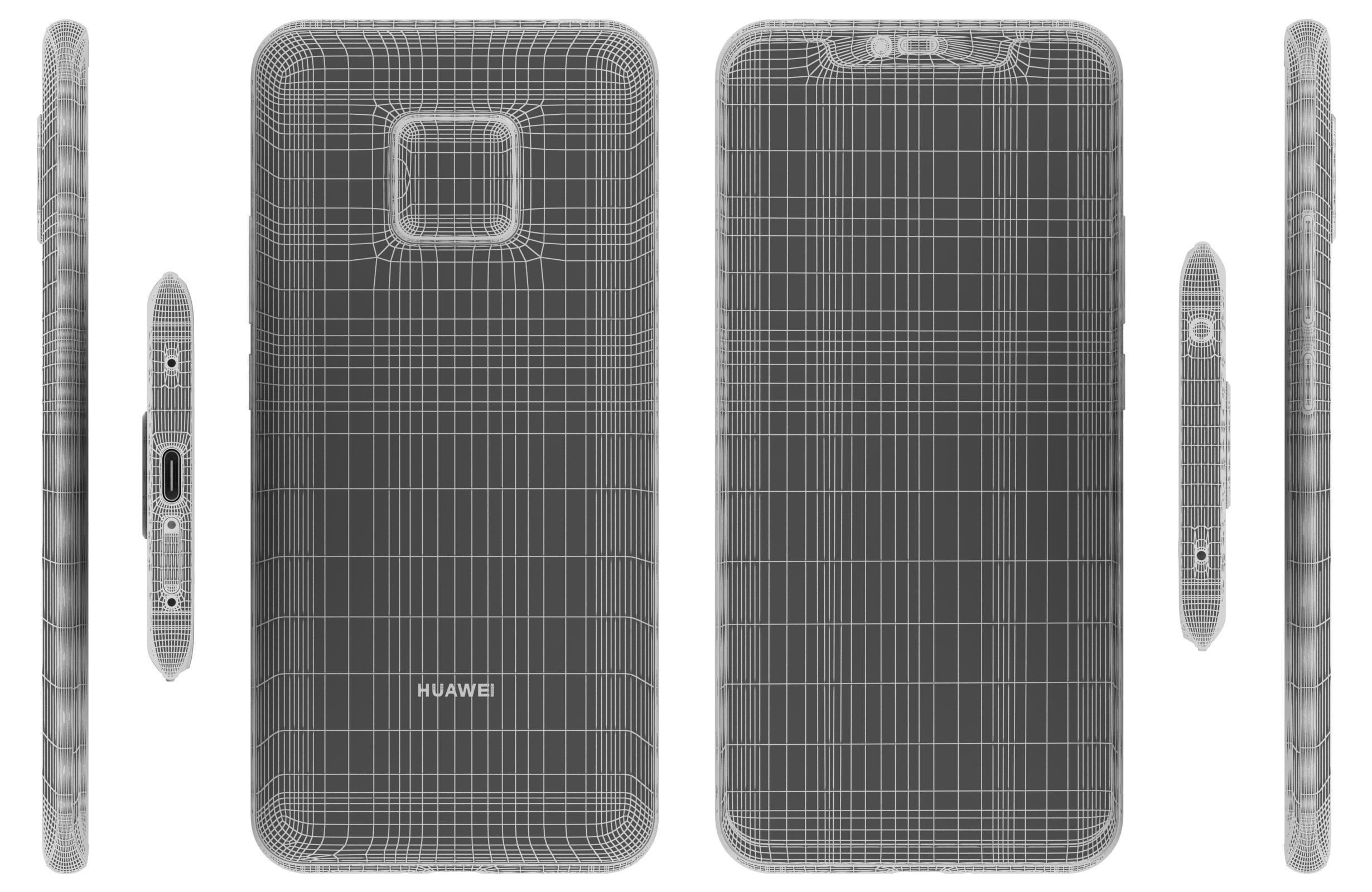 Huawei Mate 20 Pro Twilight 3D model_13