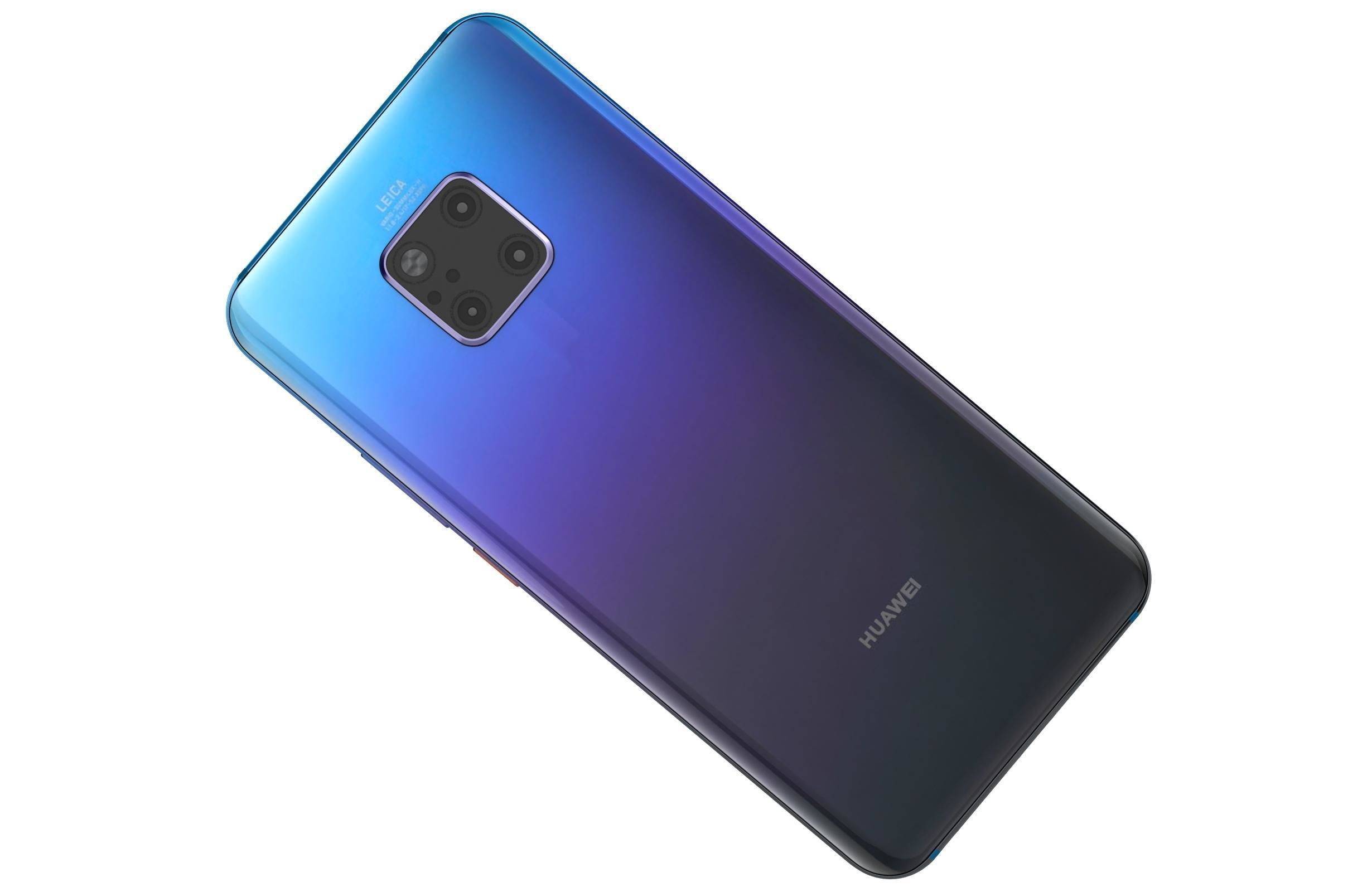 Huawei Mate 20 Pro Twilight 3D model_5