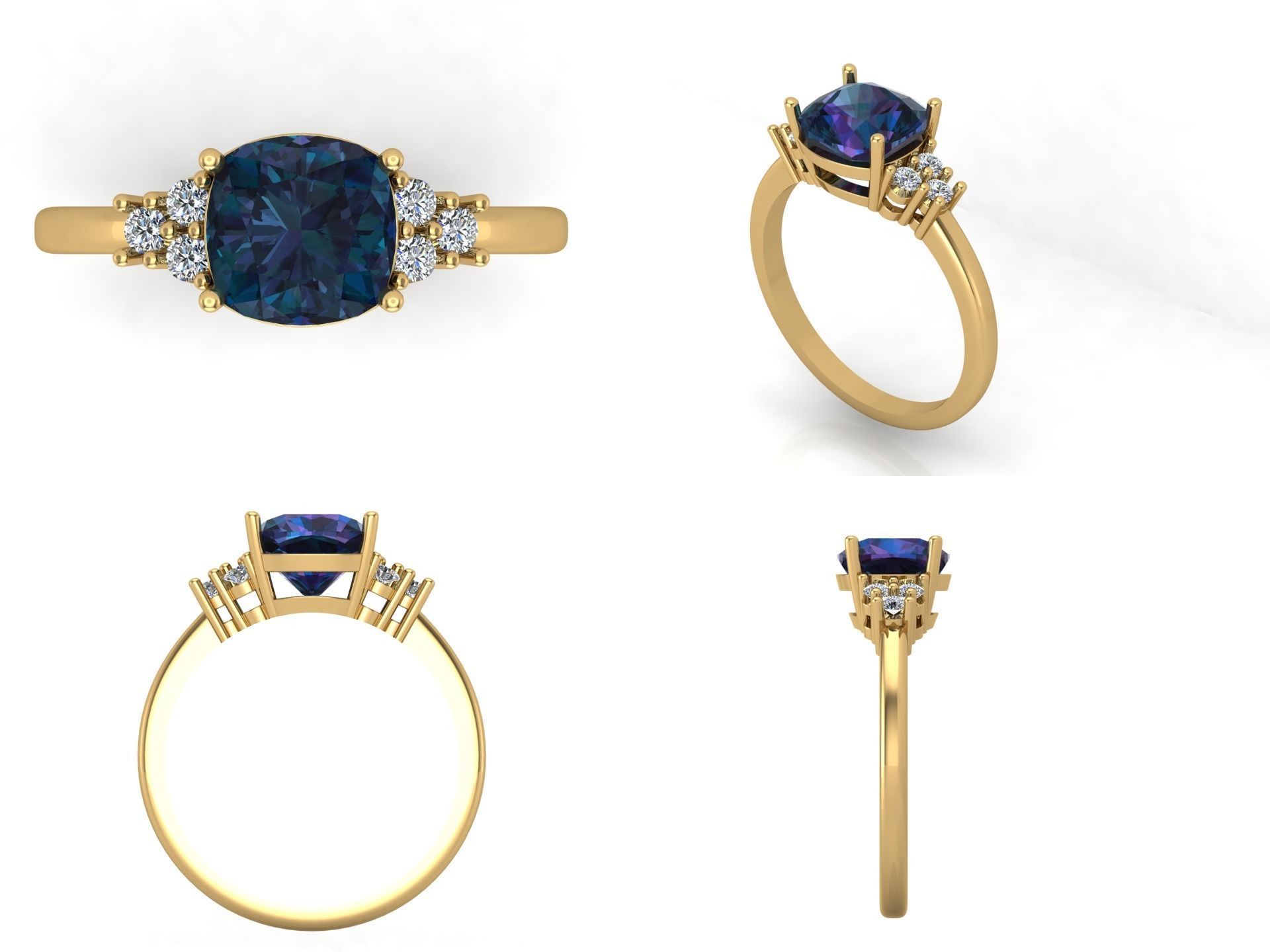 Ring 34 3D print model_5