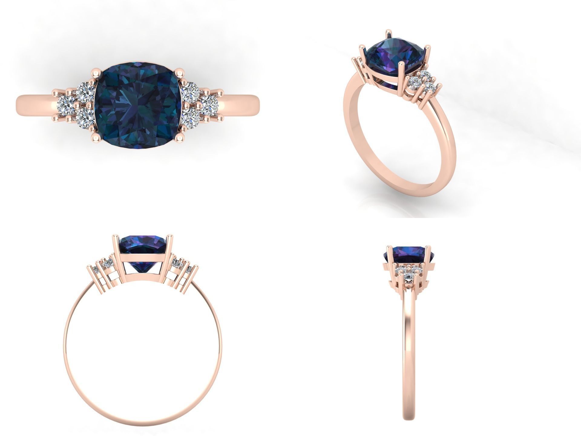 Ring 34 3D print model_4