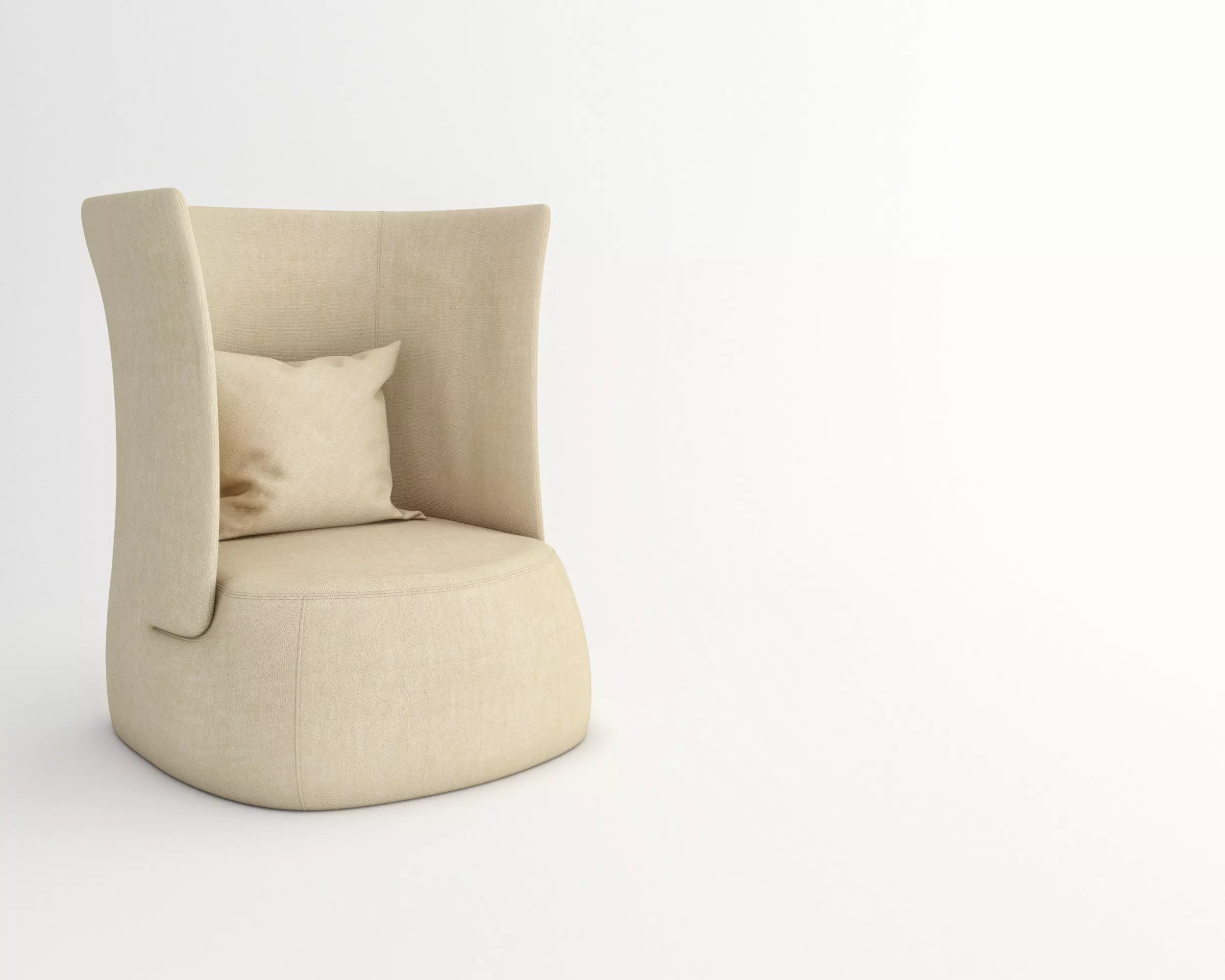 Fat sofa 91A  3D model_0