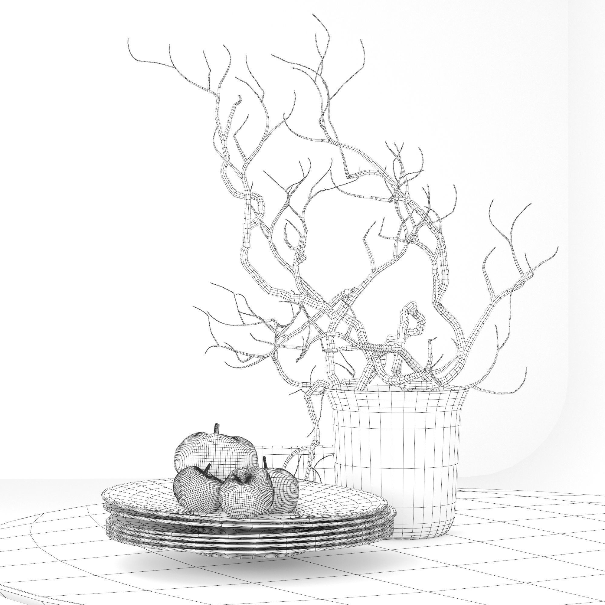 Cress Dining Table 3D model_8