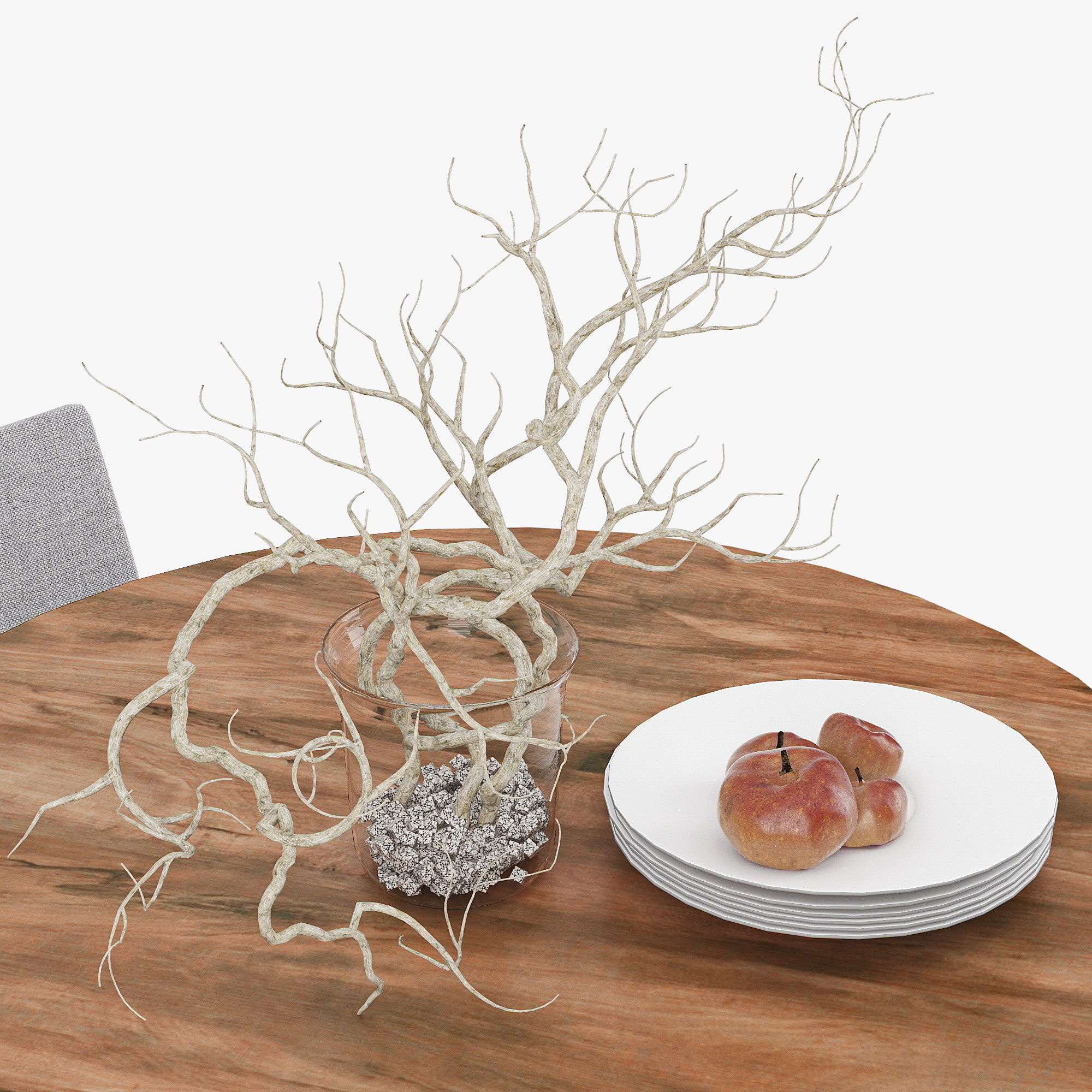 Cress Dining Table 3D model_5