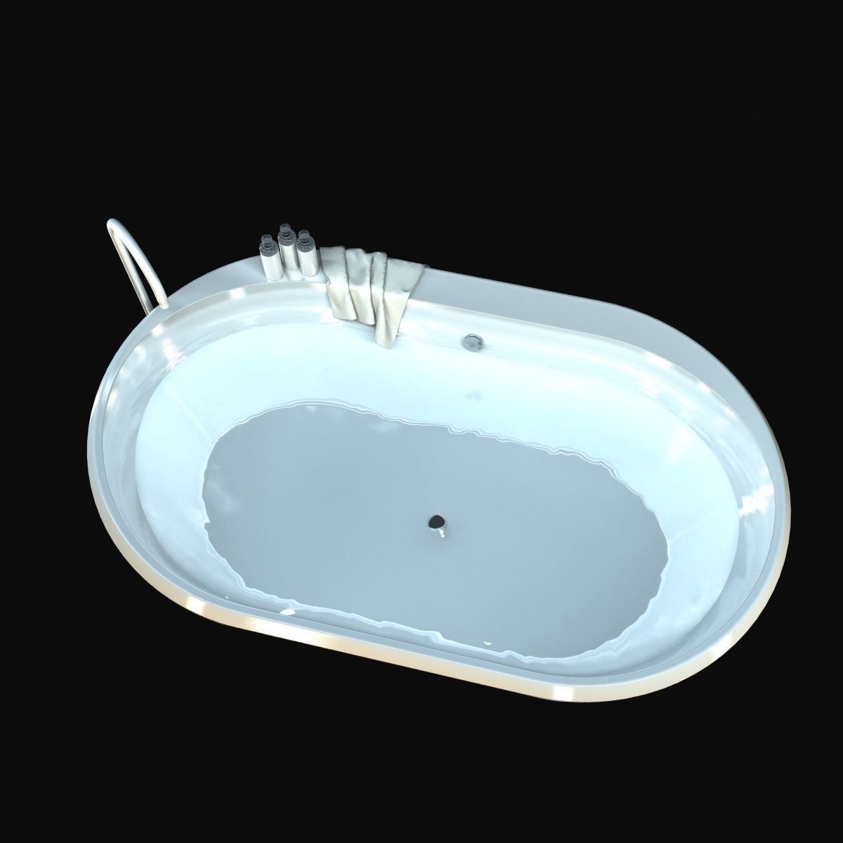Falper - George Bath With Water 3D model_4
