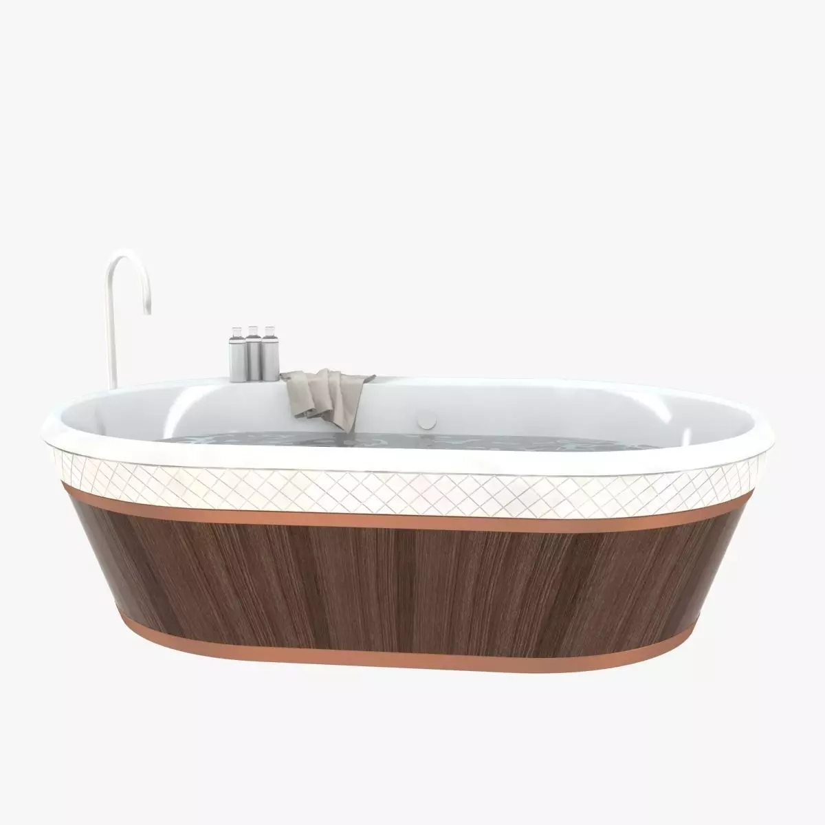 Falper - George Bath With Water 3D model_0