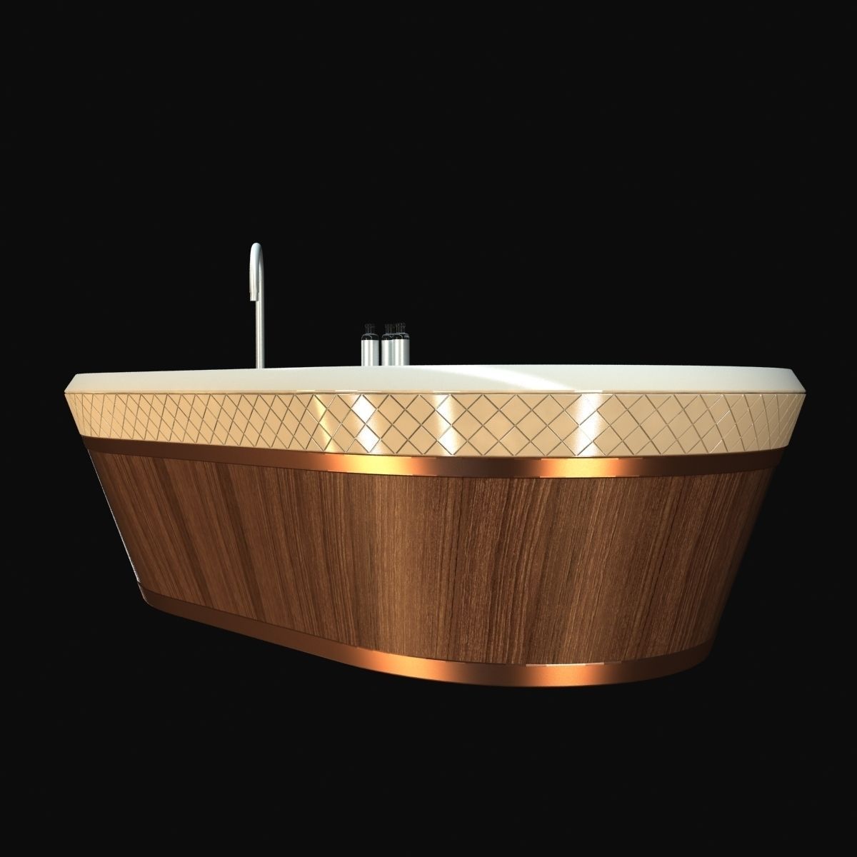 Falper - George Bath With Water 3D model_5