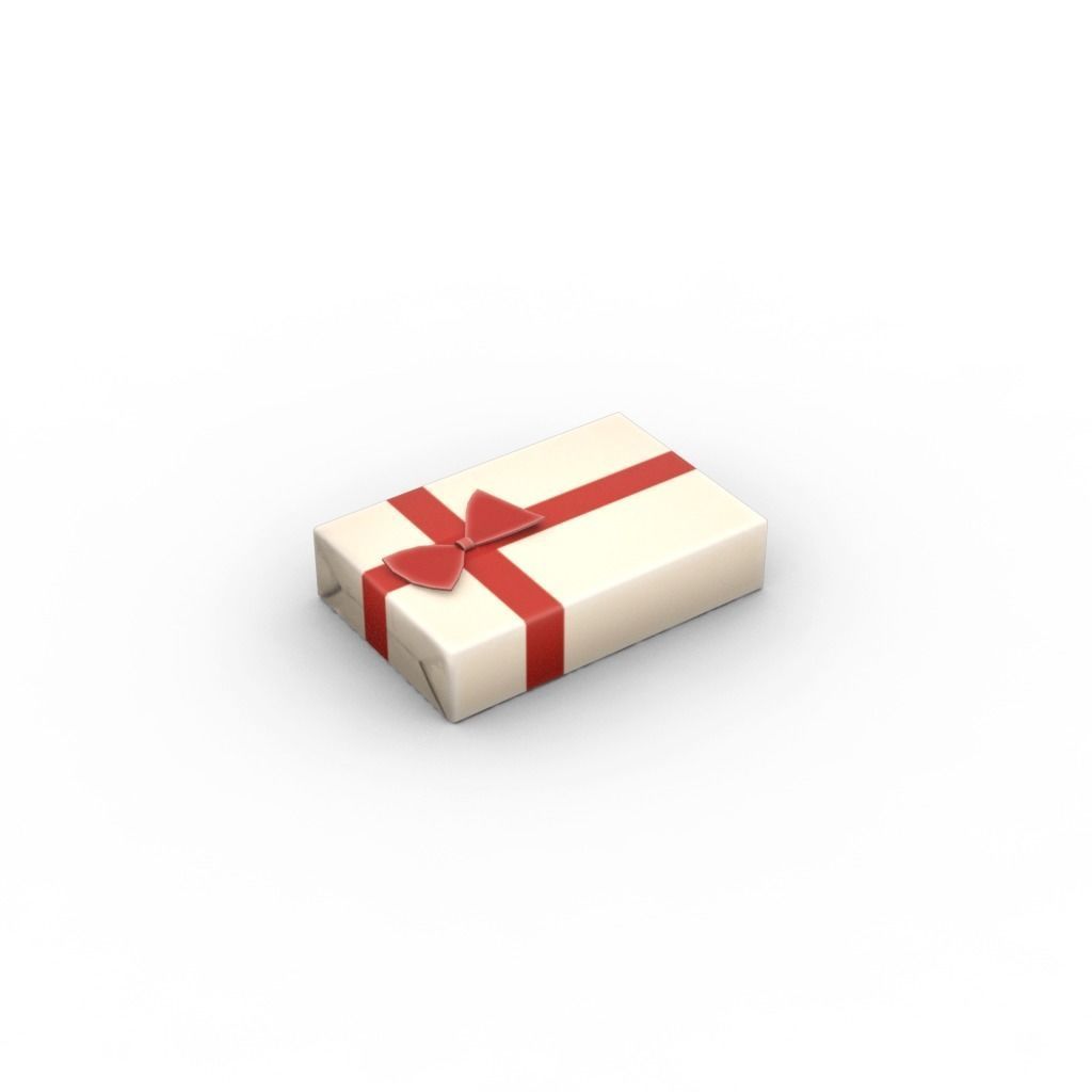 Gift Boxes Low-poly 3D model_10