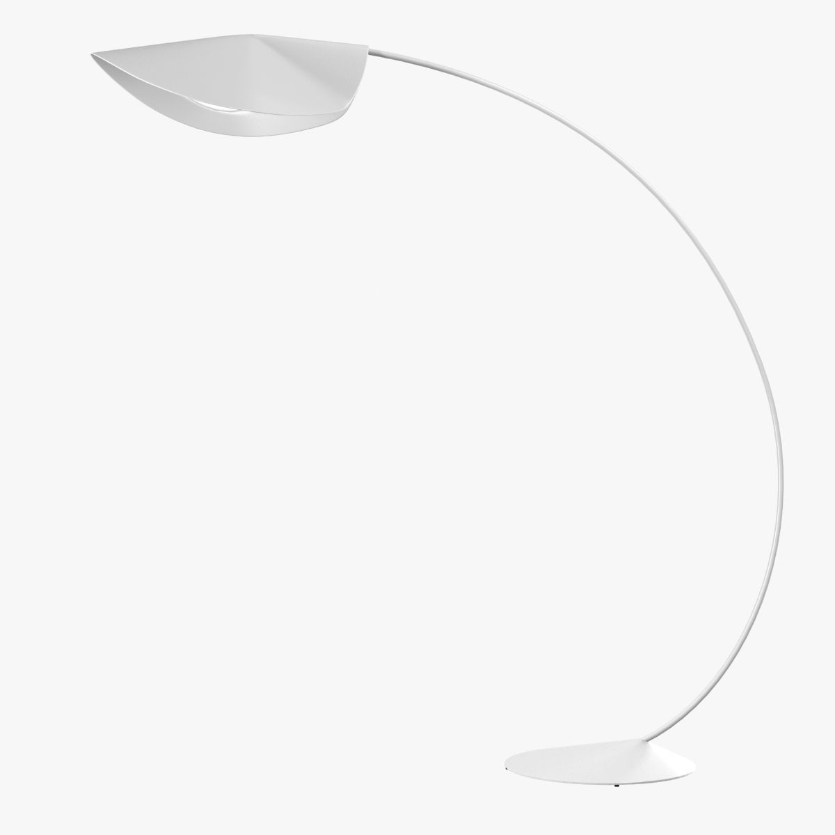 De Padova - Circle Floor Lamp 3D model_1