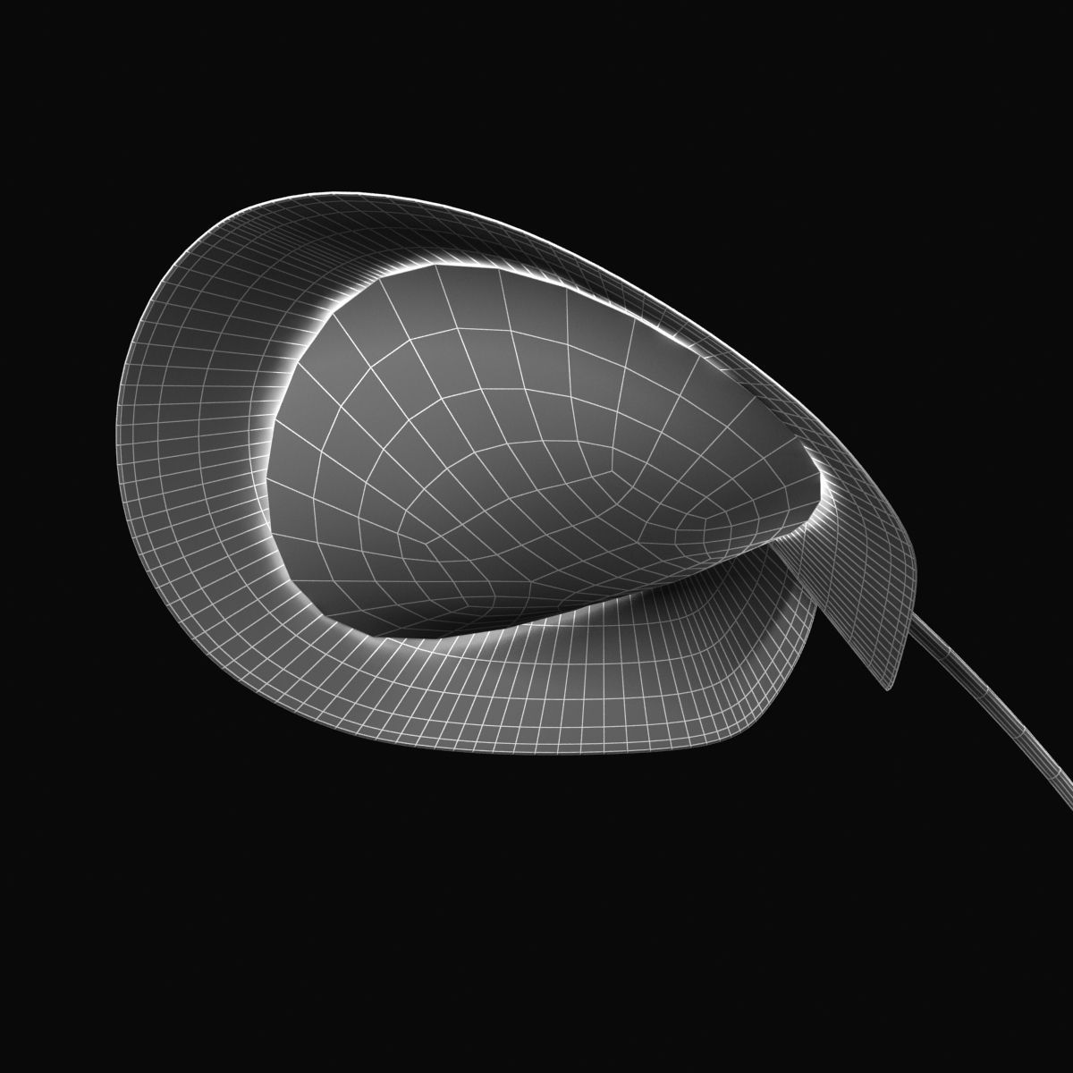 De Padova - Circle Floor Lamp 3D model_4