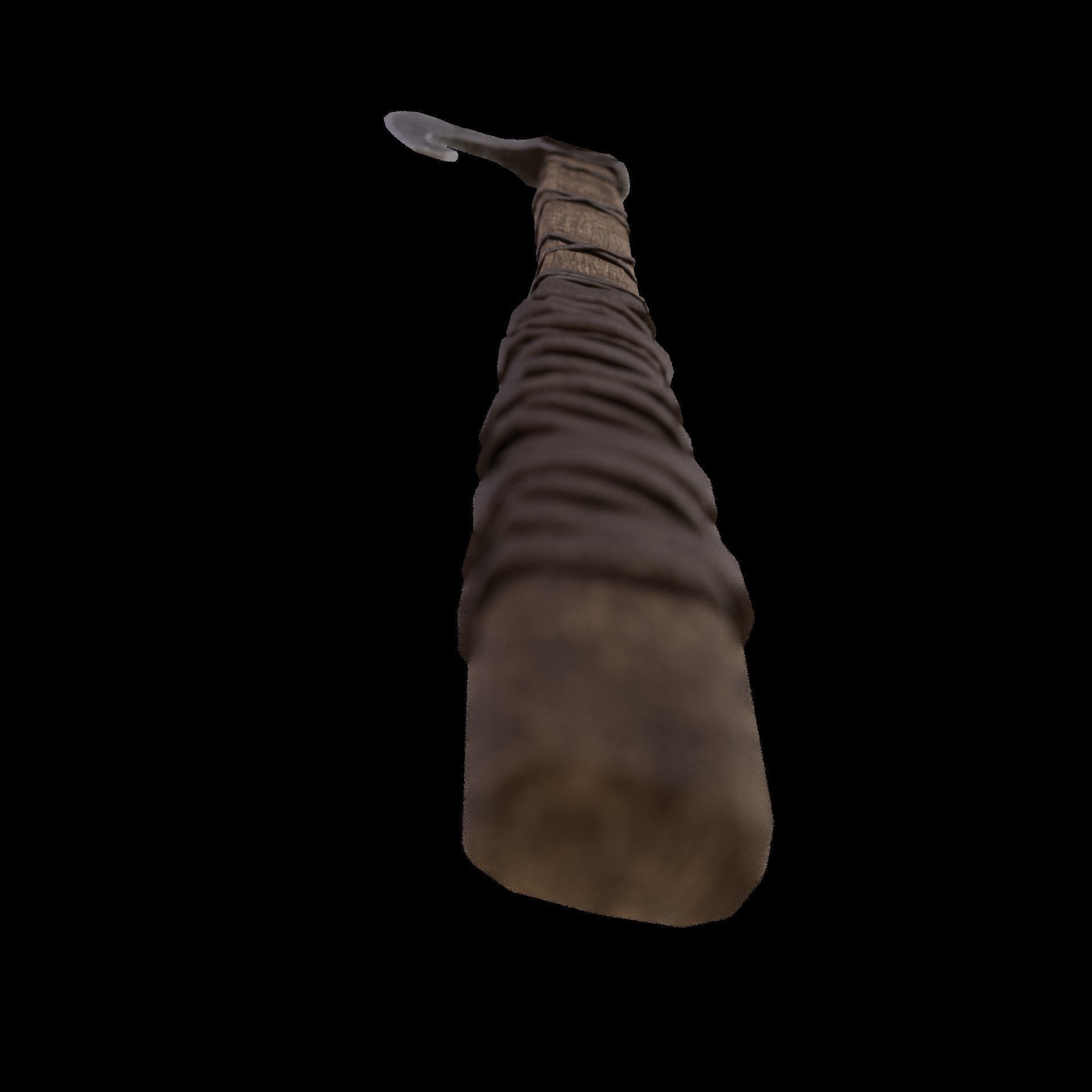 Viking axe Gameready PBR Low-poly 3D model_1