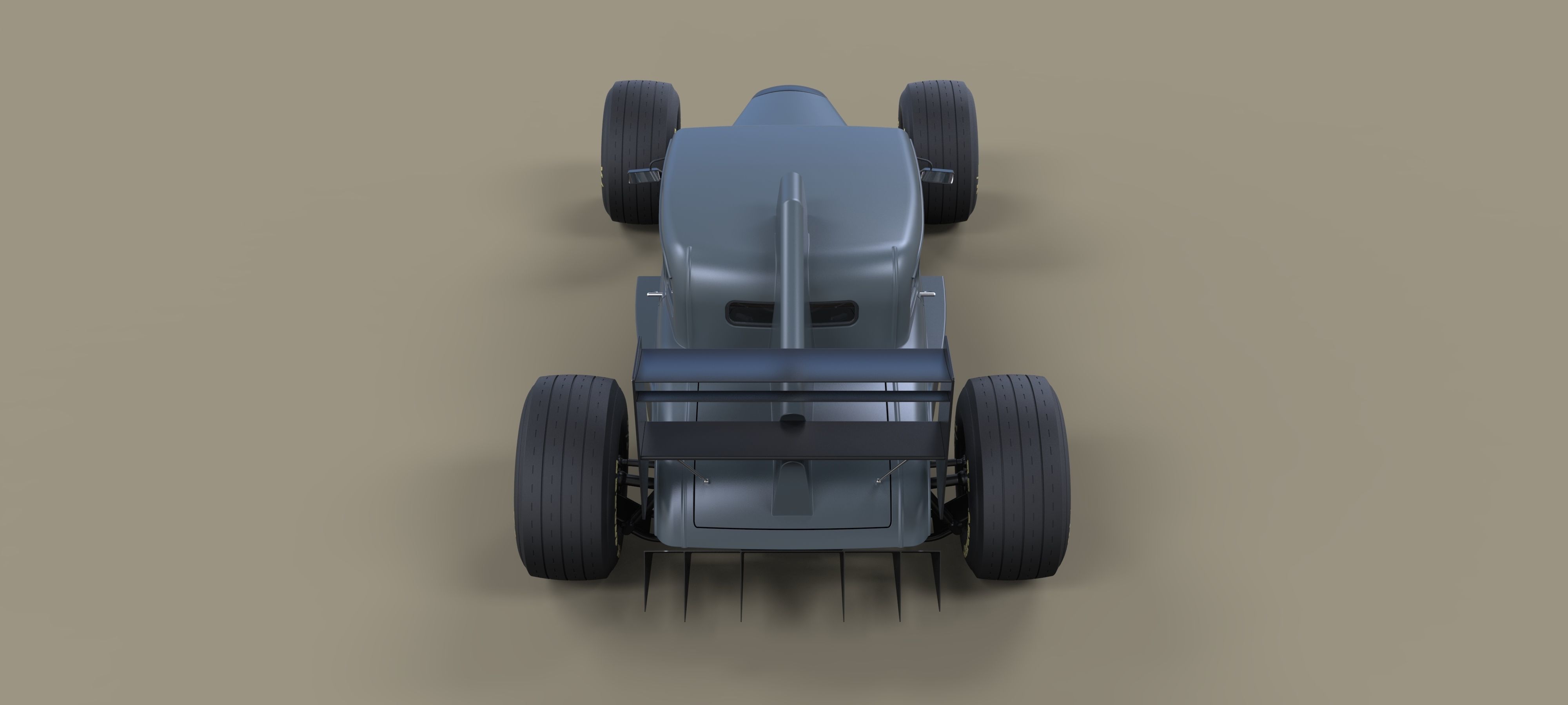 Hot rod Formula One 3D model_14