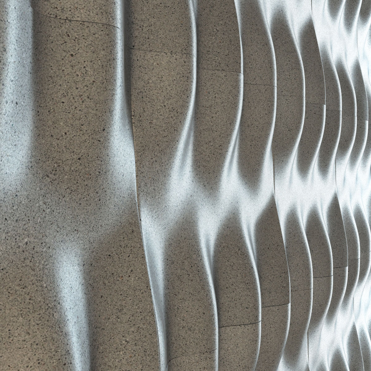 Lithos 3d Wall Tiles Tulle 3D model_12