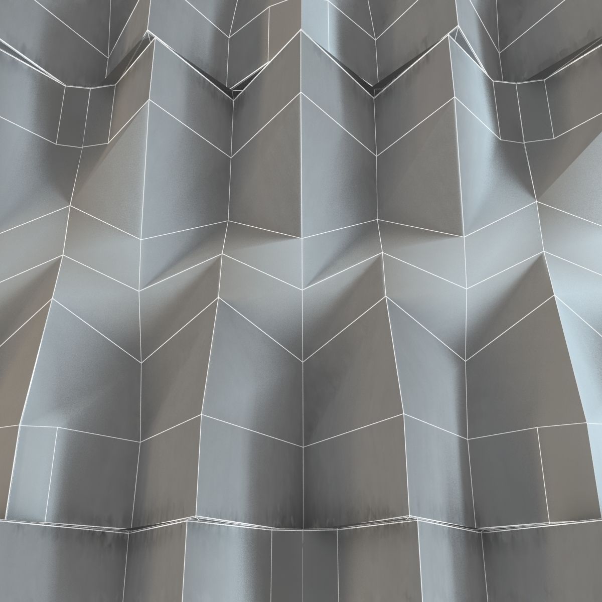 Lithos 3d Wall Tiles Tulle 3D model_3