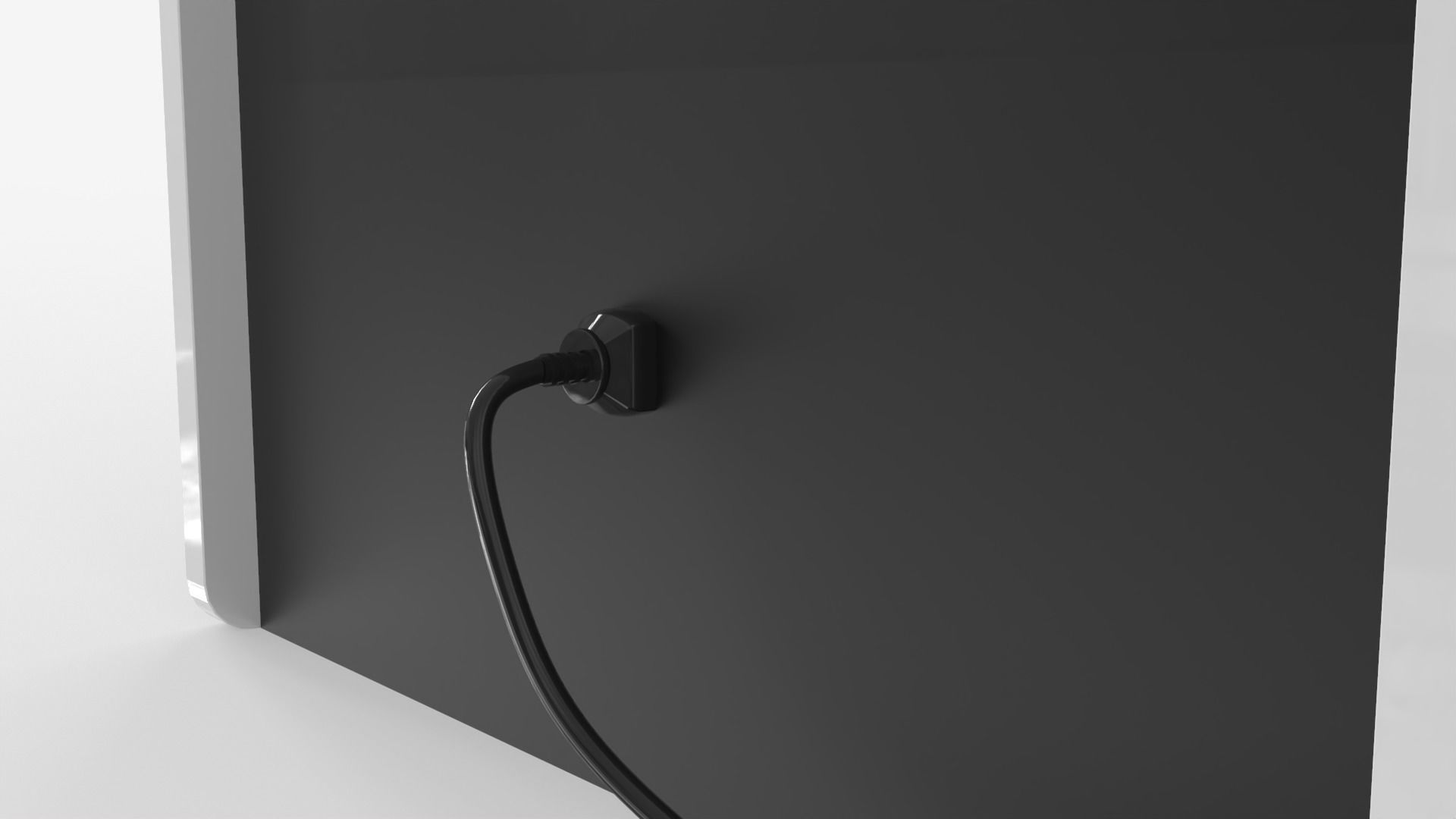 Classic Arcade Machine Cabinet 3D model_10