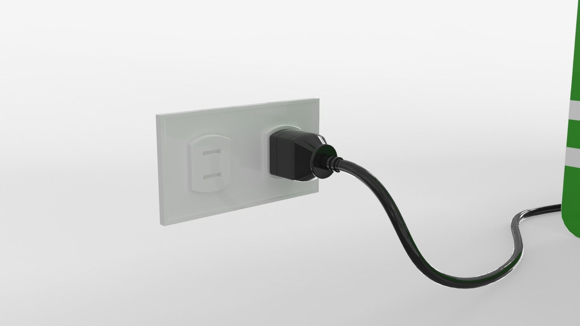 Classic Arcade Machine Cabinet 3D model_9