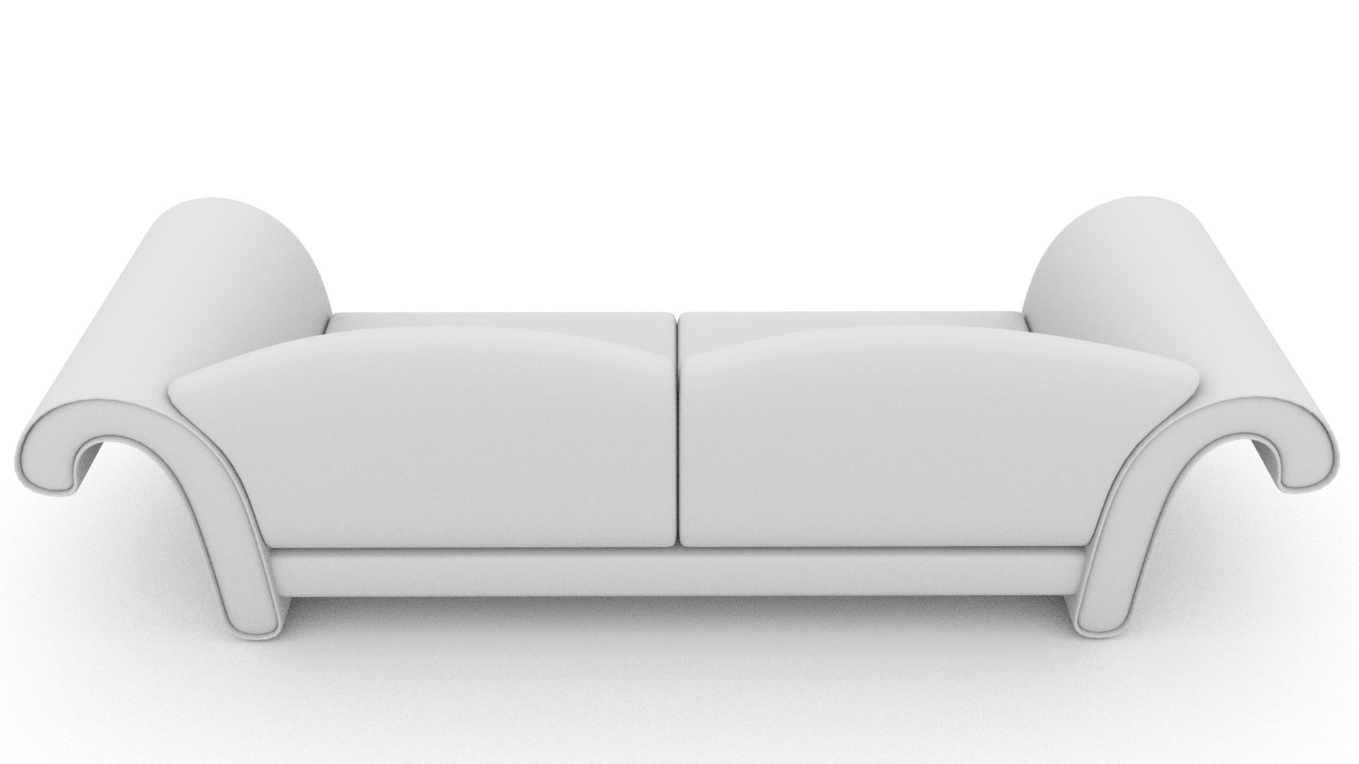 Style Sofa  Free 3D model_1