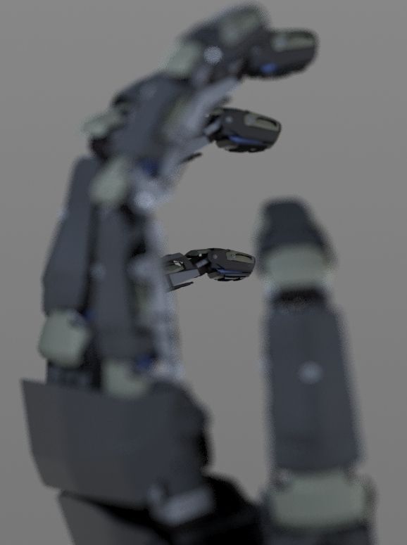 Robot Hand 3D model_18