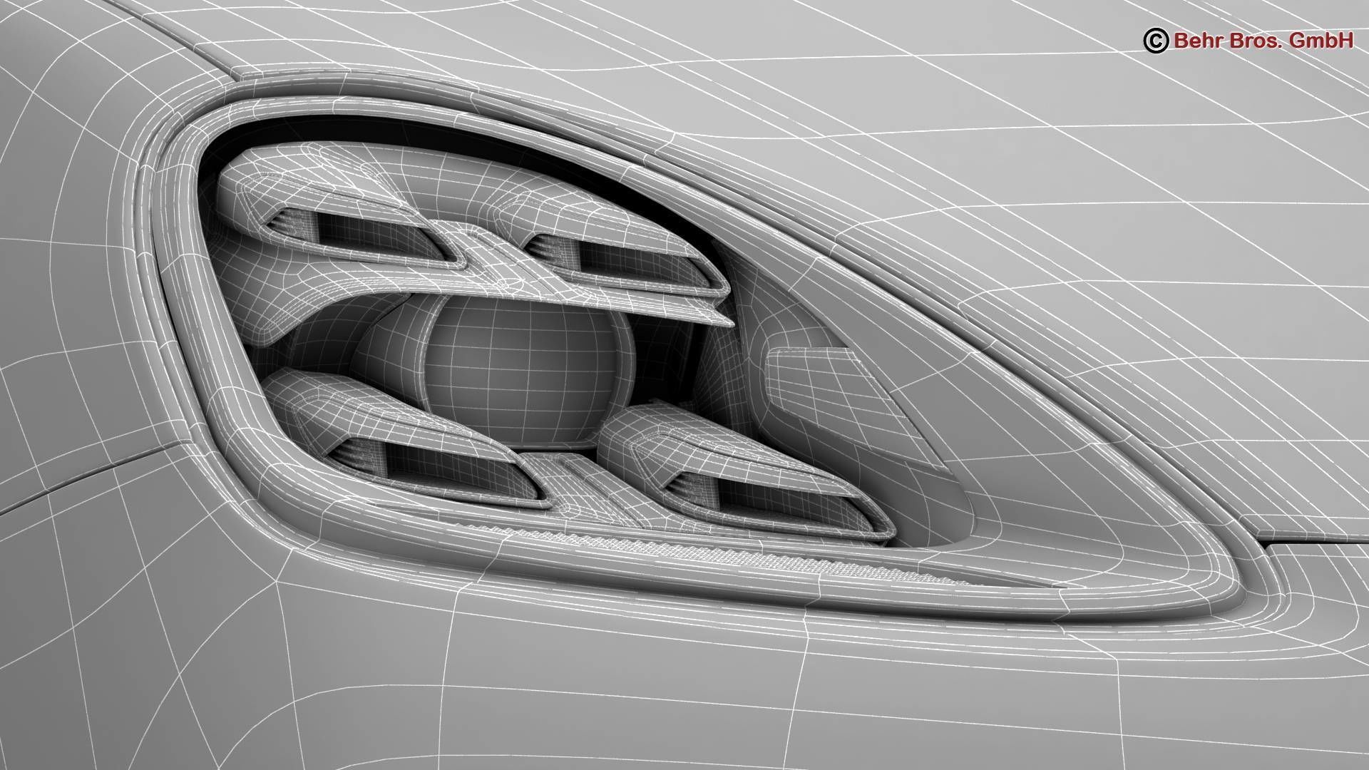 Porsche Cayenne Turbo 2018 3D model_24