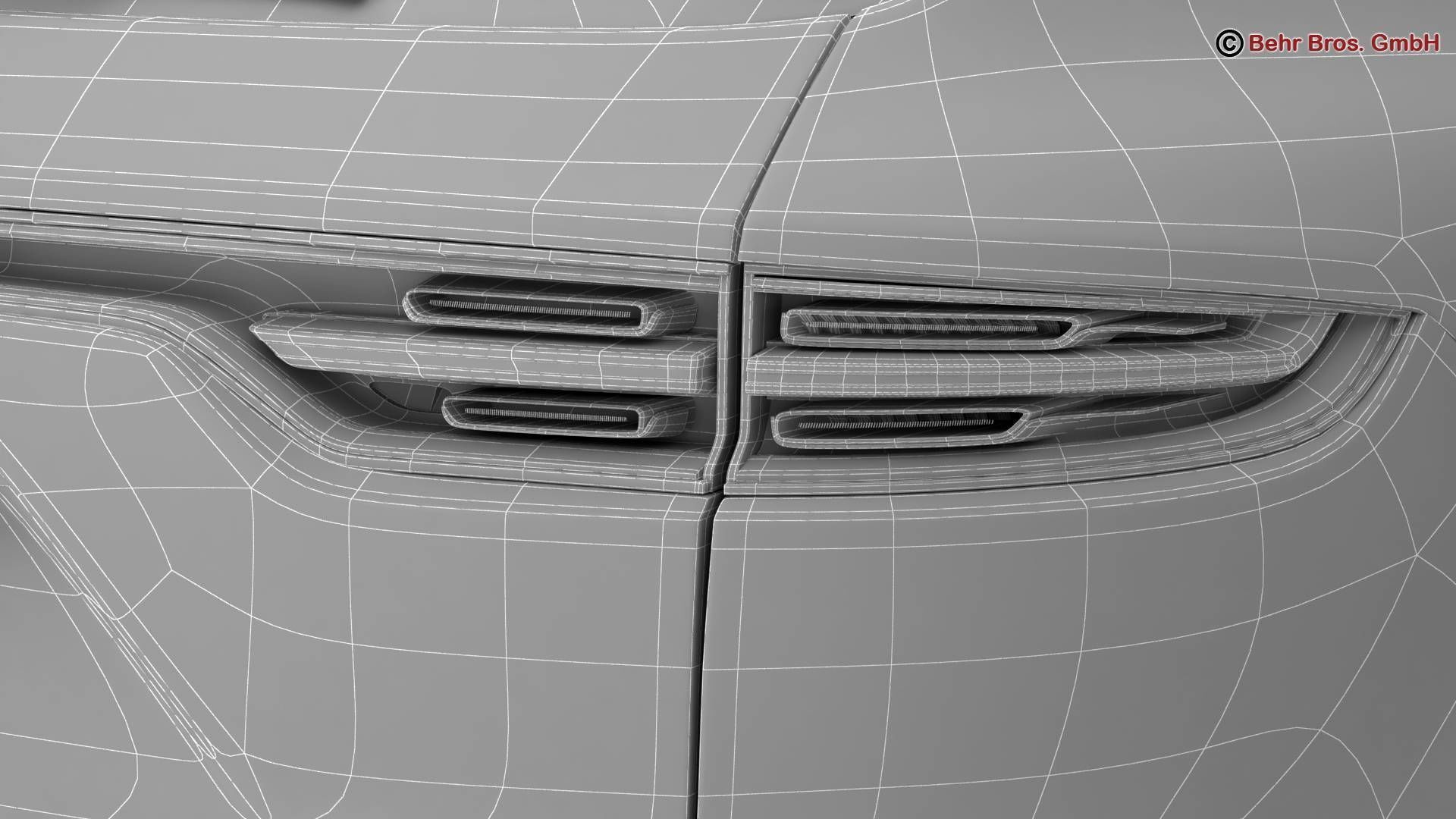 Porsche Cayenne Turbo 2018 3D model_25