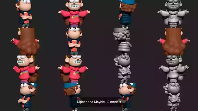 Dipper and Mayble
